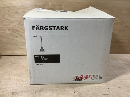 Ikea fargstark steel pendant - fargstark,