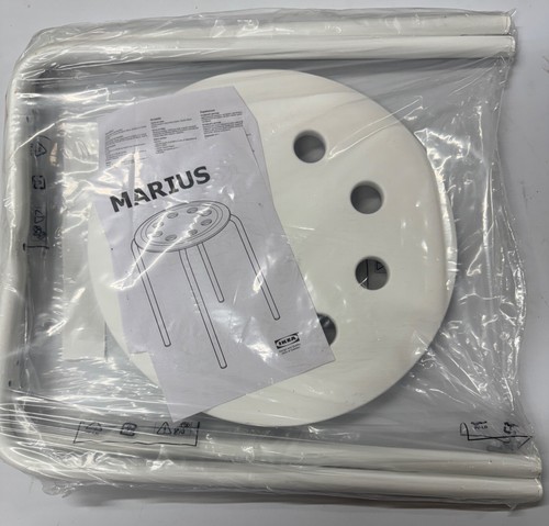 Ikea marius stool white - ikea, 17